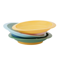 Badabulle Lot de 3 assiettes antidérapantes