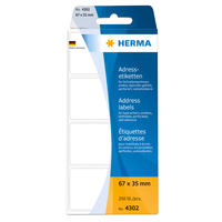 HERMA 4302 etiqueta para dirección Blanco