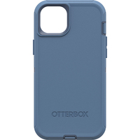 OtterBox Defender Series for iPhone 15 Plus, Baby Blue Jeans (Blue)