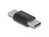 DeLOCK Adapter SuperSpeed USB 10 Gbps (USB 3.2 Gen 2) USB Type-C Gender Changer Stecker zu Stecker schwarz