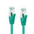 Microconnect MC-SFTP6A01G networking cable Green 1 m Cat6a S/FTP (S-STP)