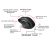 ADVANCE S-SHAPE-BK ratón mano derecha RF inalámbrico Óptico 1000 DPI
