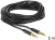 DeLOCK 83438 Audio-Kabel 5 m 3.5mm Schwarz