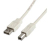 Nilox NX090301101 cable USB 0,8 m USB 2.0 USB A USB B Blanco