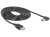 DeLOCK 3m, USB 2.0-A - USB 2.0-A USB-kabel USB A Zwart