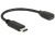 DeLOCK 65578 kabel USB 0,15 m USB 2.0 USB C Micro-USB B Czarny