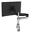 R-Go Tools Monitorarm R-Go Caparo, verstelbare enkele monitorarm met gasveer, 100% circulair, 3-9 kg draagvermogen, zwart