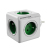 Allocacoc PowerCube Original (E) rozgałęziacz 5 AC outlet(s) Zielony, Biały