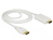 DeLOCK 83818 Videokabel-Adapter 2 m DisplayPort HDMI Weiß