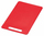 Kesper 30483 Küchen-Schneidebrett Rechteckig Kunststoff Rot