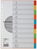 Pagna 32001-20 Tab-Register Numerischer Registerindex Karton Mehrfarbig