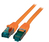 EFB Elektronik MK6001.1O netwerkkabel Oranje 1 m Cat6a S/FTP (S-STP)