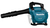 Makita DUB363ZV cordless leaf blowers Zwart, Blauw 18 V