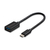 Microconnect USB3.1CAF02 USB cable 0.2 m USB 3.2 Gen 1 (3.1 Gen 1) USB C USB A Black