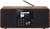 Telestar DIRA S 24i Tragbar Digital Schwarz, Holz