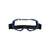 3M GoggleGear 6000 Beschermbril Neopreen Zwart, Blauw