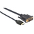 Techly 5.0m HDMI - DVI-D M/M 5 m Noir