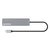 Manhattan USB-C dock/hub met kaartlezer, poorten (5): HDMI, USB-A (2×) en USB-C (2×), met Power Delivery (PD) 100 W - vereist een externe USB-C-lader (niet inbegrepen). USB-gevo...