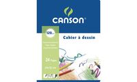 CANSON Cahier à dessin, uni, 120 g/m2, 170 x 220 mm (5299116)