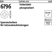 DIN 6796 Federstahl 6 phosphatiert VE=S