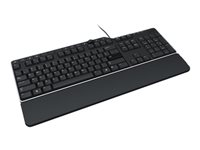 Dell Keyboard : Italian (QWERTY) Dell KB-522 Wired Business Multimedia USB Keyboard Black (Kit)