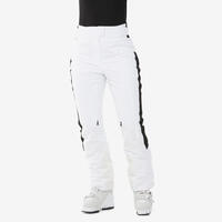Women’s Breathable Ski Trousers That Provide Freedom Of Movement 900 - White - UK 10 / FR 40