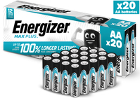 AA P20 MAX PLUS - Energizer alkaline pack of 20