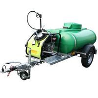 1125 Litres 3000 PSI Highway Pressure Washer - Green - 40mm Ring Eye Hitch