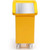 65 Litre Mobile Ingredients Trolley - Stainless Steel (R204C) - Yellow