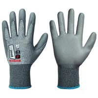 FOLEY Handschuhe Level F GOODJOB® Schnittschutz Liner, Grau/PU besch. 0853-09H