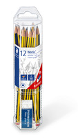 Noris® 120 Bleistift-Set mit 12 Noris Bleistiften HB und Radierer