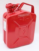 Benzinkanister, 5 Liter, Stahlblech, rot bei Mercateo günstig kaufen