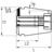 Artikeldetailsicht FAHRION FAHRION Spannzange abgedichtet mit Vierkant GERC25 9x7,1