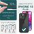 NALIA Cover Ibrido Opaco compatibile con iPhone 15 Plus Custodia, Semi-Trasparente Traslucido Anti-Giallo Frosted Case, Dorso Rigido Antiurto & Cornice Silicone Rinforzato Robus...