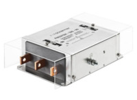 EMC/RFI Filter, 60 Hz, 20 A, 3x 520/300 VAC, 11 kW, Klemmleiste, FN3270H-20-44