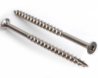 4.8 X 80 SQUARE DRIVE DECKING SCREW A2 STAINLESS STEEL