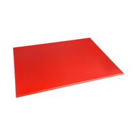 Hygiplas Large High Density Red Chopping Board for Raw Meat - 60x45cm