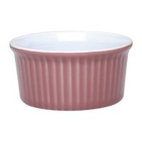 Olympia Pastel Ramekin in Red Stoneware Oven Microwave Dishwasher Safe 70ml