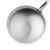 Vogue Mild Steel Wok Pan with Wooden Handle and Round Bottom - 14in