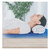 Handtuch Badetuch Duschtuch Gästetuch Saunatuch Baumwolle 14 Farben, 140x70 cm, Weiß