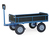 fetra® Handpritschenwagen, Ladefläche 1600 x 900 mm, 4 Bordwände 250/325 mm, Lufträder