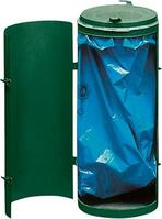 Abfallsammler-Einfachtür 70 l moosgrün H 900 mm