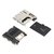 3M™ 2908-05, Card Verbinder microSD™, Push-Push, 8-pol, 2900 Serie, 0,38 µm Au