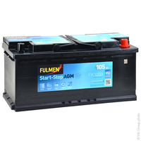 Batterie(s) Batterie voiture FULMEN Start-Stop AGM EK1050 / FK1050 12V 105Ah 950