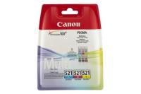 Artikelbild CAN CLI521CMYBL Canon Ink Value Pack C/M/Y je 9ml 1x3