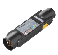 ProPlus Tester 343523 Prüfgerät 7polig Beleuchtungstester für Anhänger Steckdose