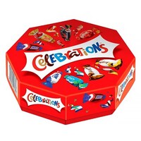 Csokoládé válogatás CELEBRATIONS ünnepi dobozban 196g
