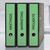 Ordner-Etiketten, A4 mit ultragrip, 61 x 297 mm, 20 Bogen/60 Etiketten, grün