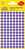 Markierungspunkte, Ø 8 mm, 4 Bogen/416 Etiketten, violett