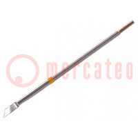 Tip; knife; 4.83mm; 350÷398°C; for soldering station; TMT-9000S-2